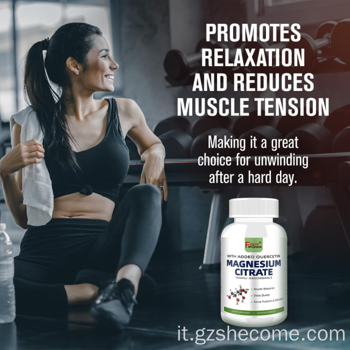 Nuovo arrivo integratore di citrato di magnesio